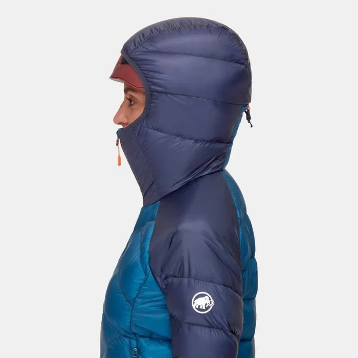 Jackets and Vests Women Mammut Taiss IN Hooded Jacket Deep Icemarine