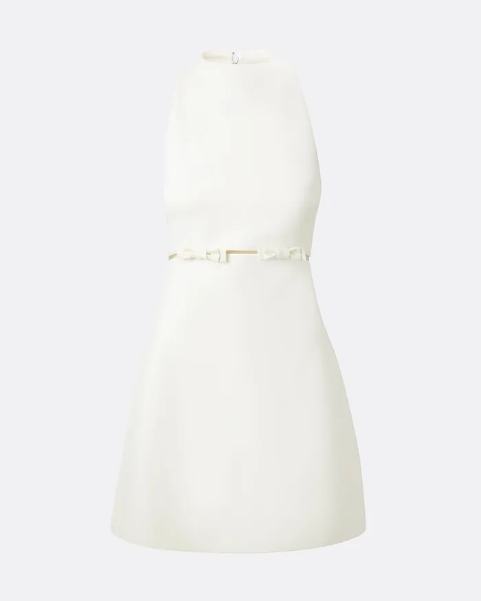 Jalie Ivory Mini Dress Ivory Women Dresses Safiyaa