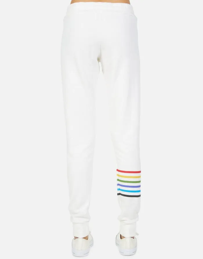 Jess Bone Diamond Milk Women Lauren Moshi Long Sweatpants