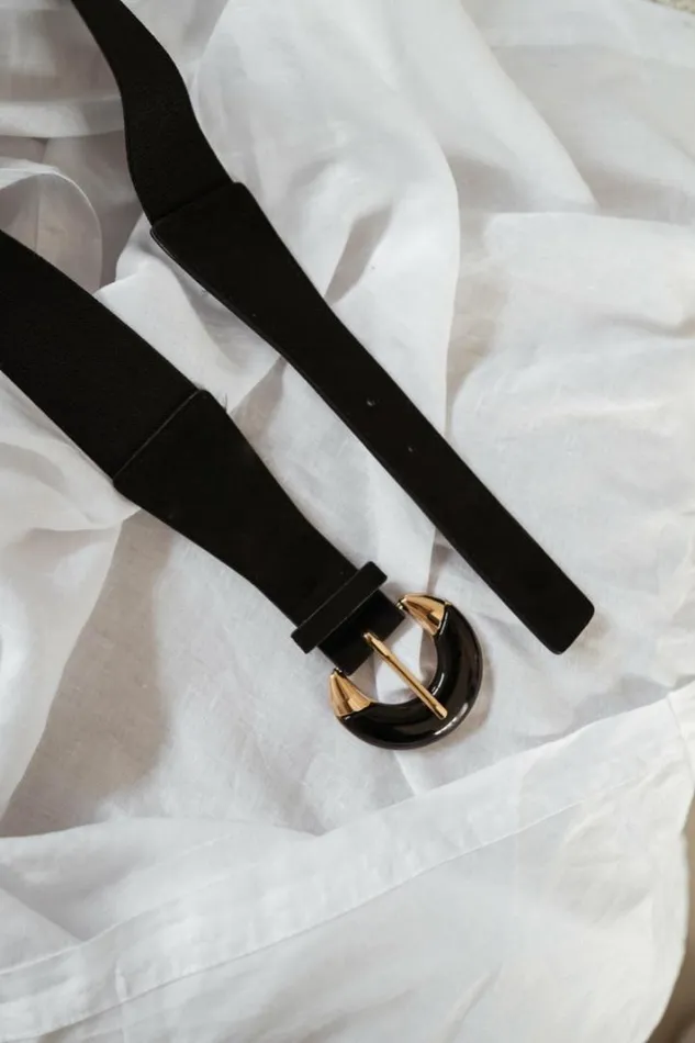 Jewelry and Accessories Belts Easy Clothes Black Baron Belt Black Jewelry and Accessories Belts Easy Clothes Black Baron Belt Black