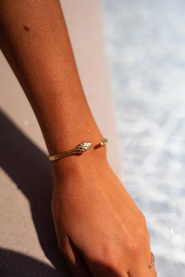Jewelry and Accessories Bracelets Easy Clothes Golden Snake Bracelet Jewelry and Accessories Bracelets Easy Clothes Golden Snake Bracelet