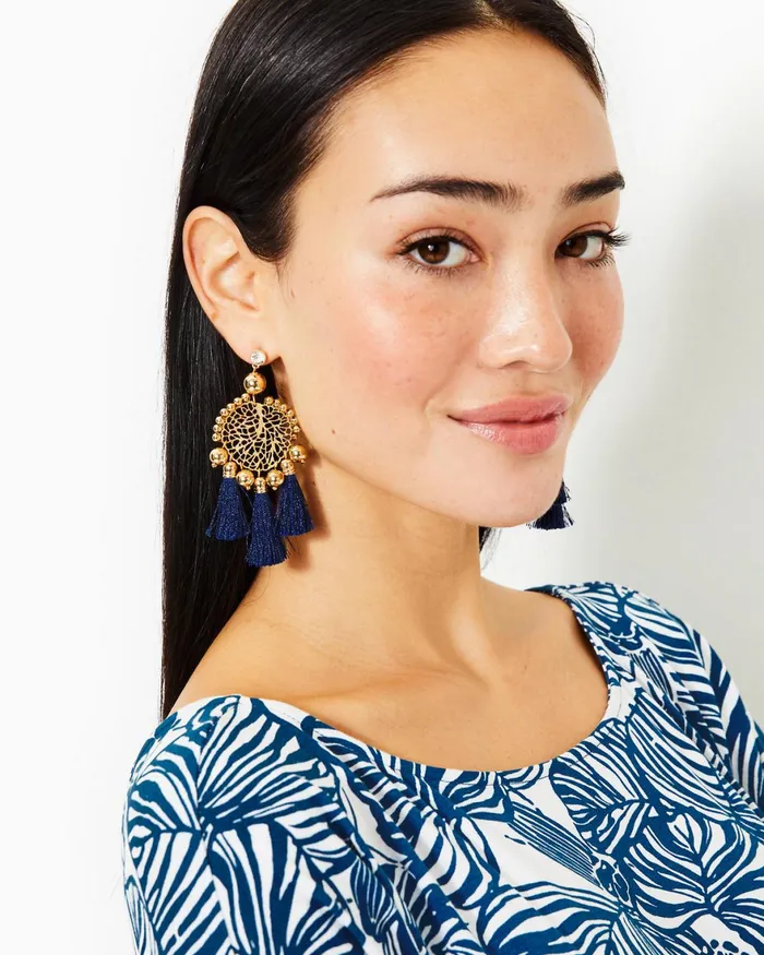 Jewelry WomenHome and Gifts Lilly Pulitzer Sea Dreamer Earrings Aegean Navy Jewelry WomenHome and Gifts Lilly Pulitzer Sea Dreamer Earrings Aegean Navy