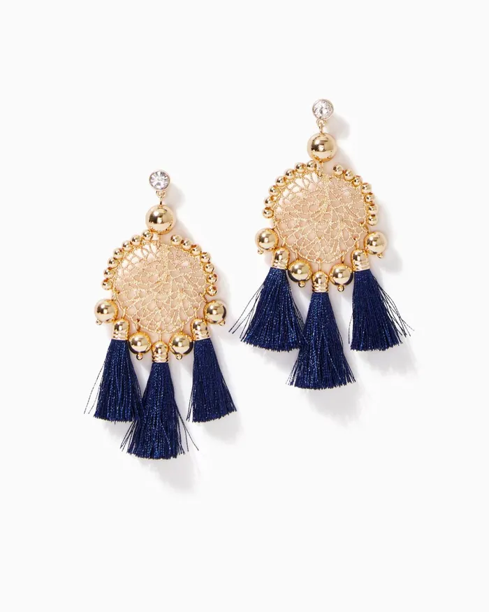 Jewelry WomenHome and Gifts Lilly Pulitzer Sea Dreamer Earrings Aegean Navy Jewelry WomenHome and Gifts Lilly Pulitzer Sea Dreamer Earrings Aegean Navy