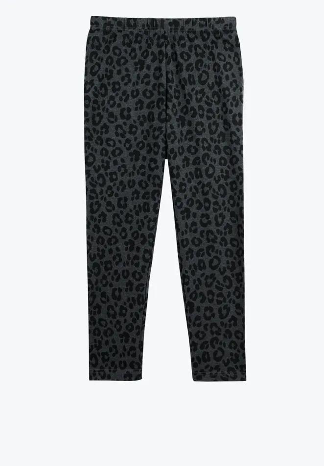 Joggers and Leggings Women Hush Printed Leggings Leopard Print