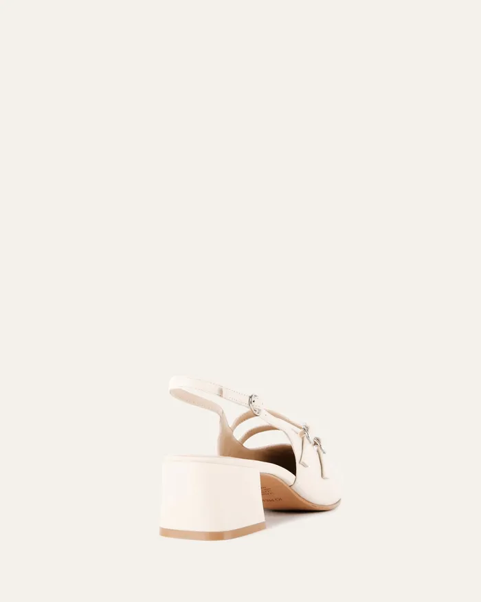 jomercer Emmy low heels off white leather Women LOW HEELS jomercer Emmy low heels off white leather Women LOW HEELS