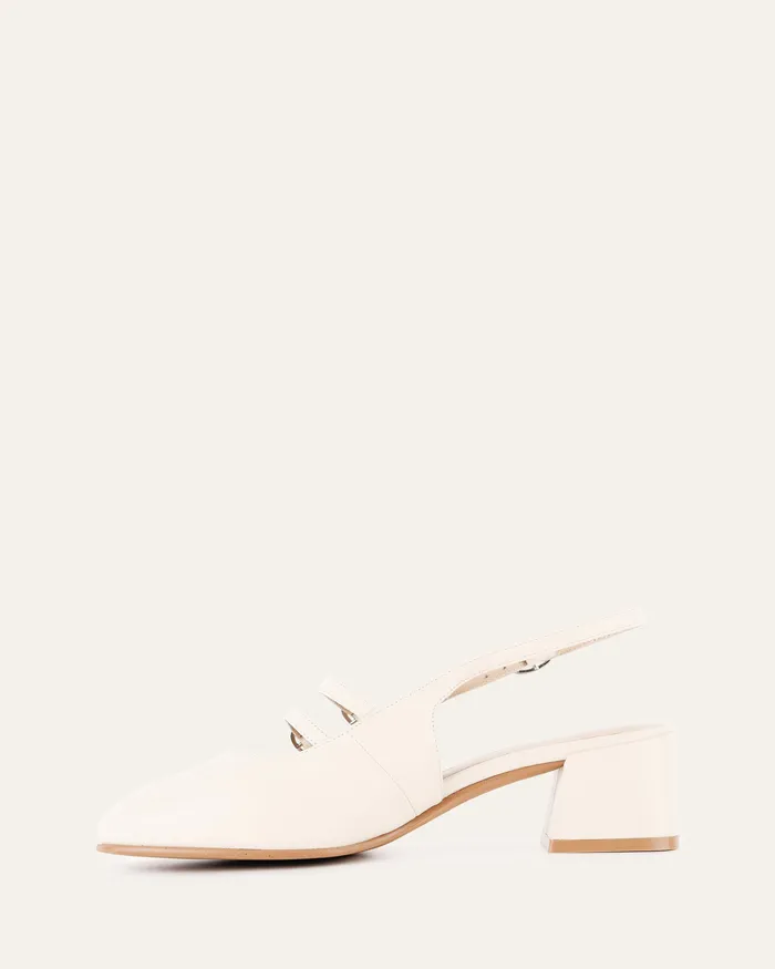 jomercer Emmy low heels off white leather Women LOW HEELS jomercer Emmy low heels off white leather Women LOW HEELS