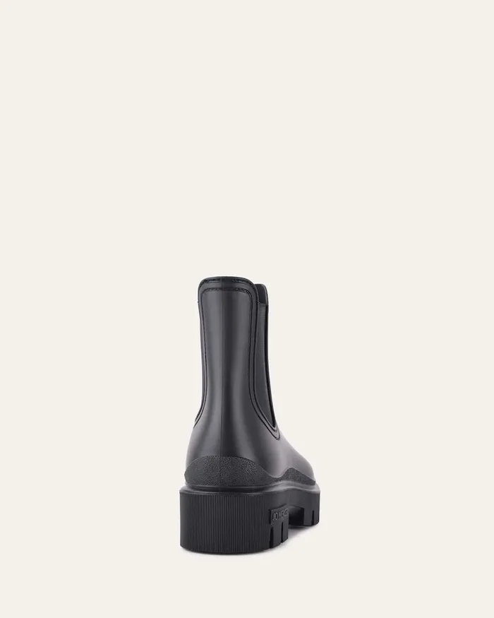 jomercer FLAT BOOTS Women Maeva flat ankle boots black rubber