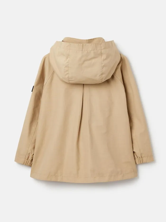 Joules Coats and Jackets Girls Brown Showerproof Coat