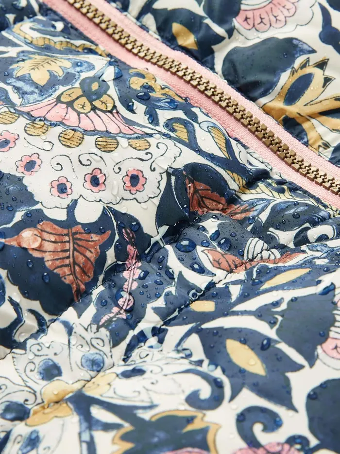 Joules Coats and Jackets Girls Paisley Print Padded Gilet
