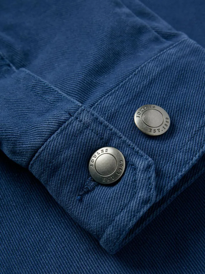 Joules Coats and Jackets Men Blue Denim Jacket