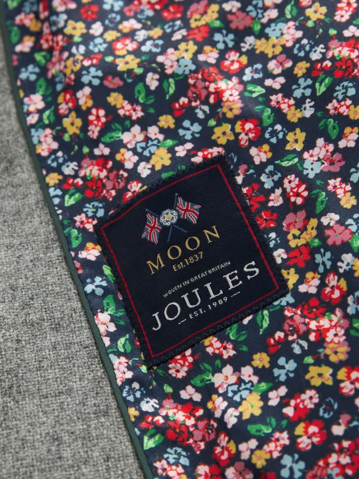 Joules Coats and Jackets Men Grey Donegal Wool Suit Jacket