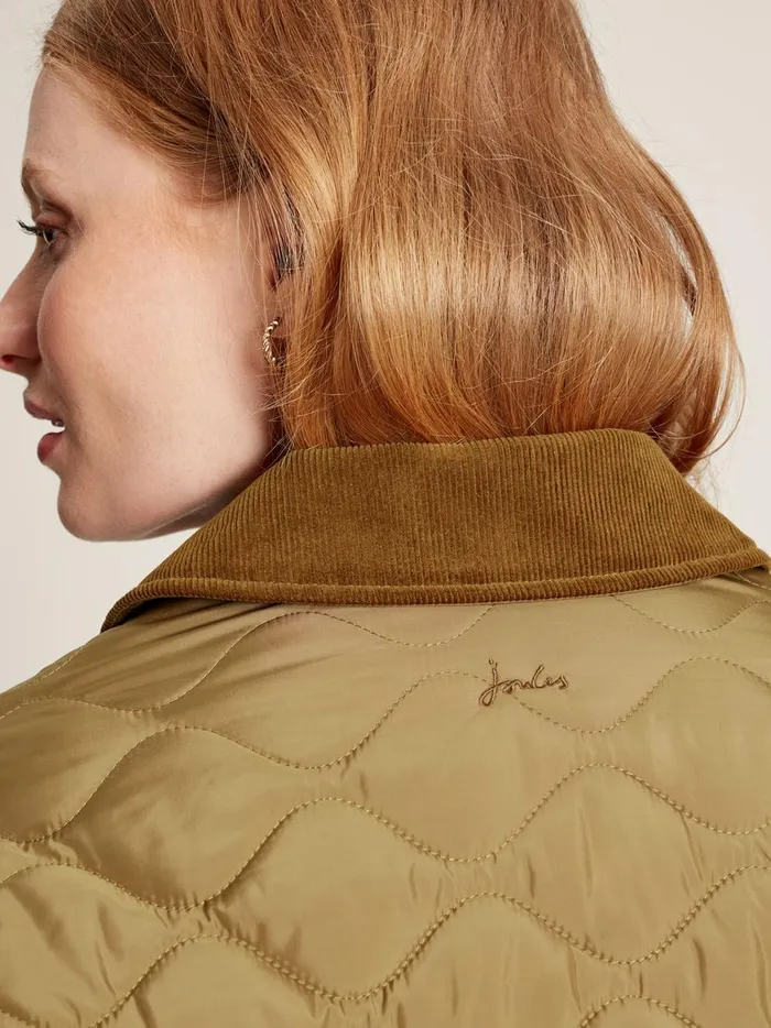 Joules Coats and Jackets Women Brown Onion Quilt Jacket