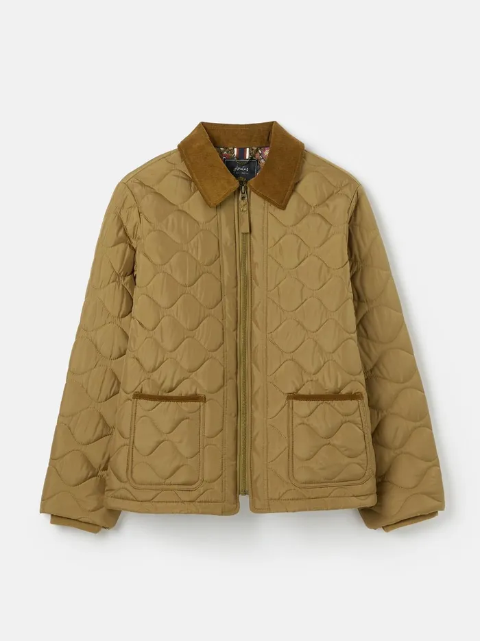Joules Coats and Jackets Women Brown Onion Quilt Jacket