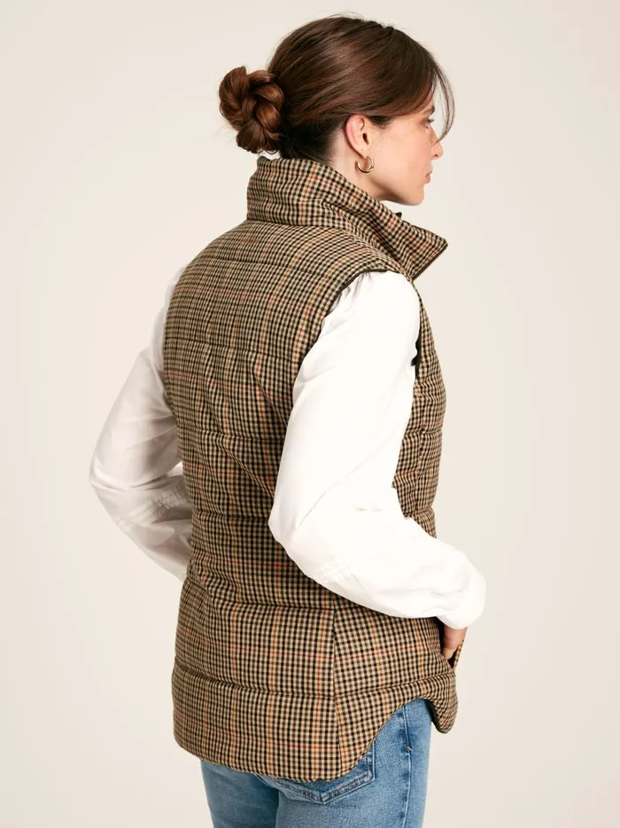 Joules Coats and Jackets Women Green Showerproof Reversible Gilet