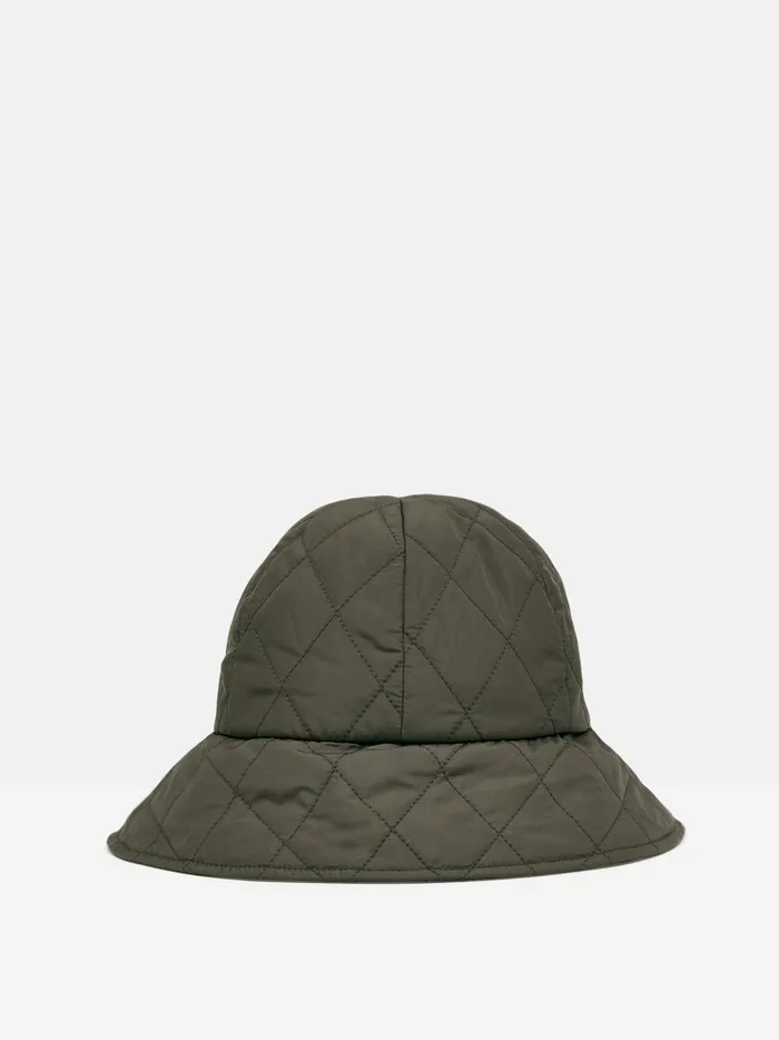 Joules Hats Women Green Quilted Hat