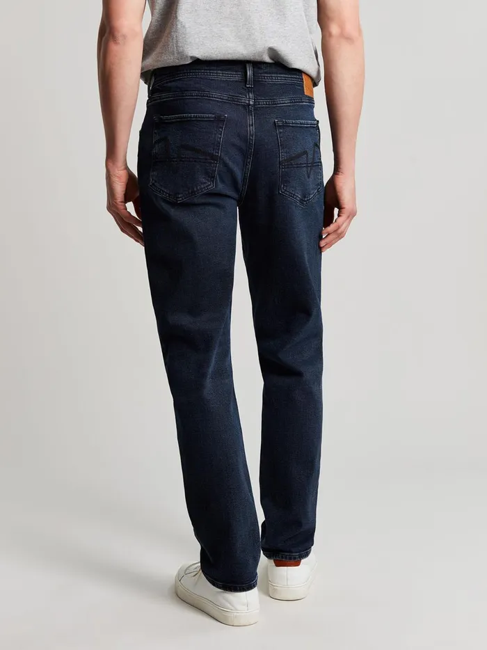 Joules Jeans Men Ink Wash Denim Slim Fit Five Pocket Denim Jeans