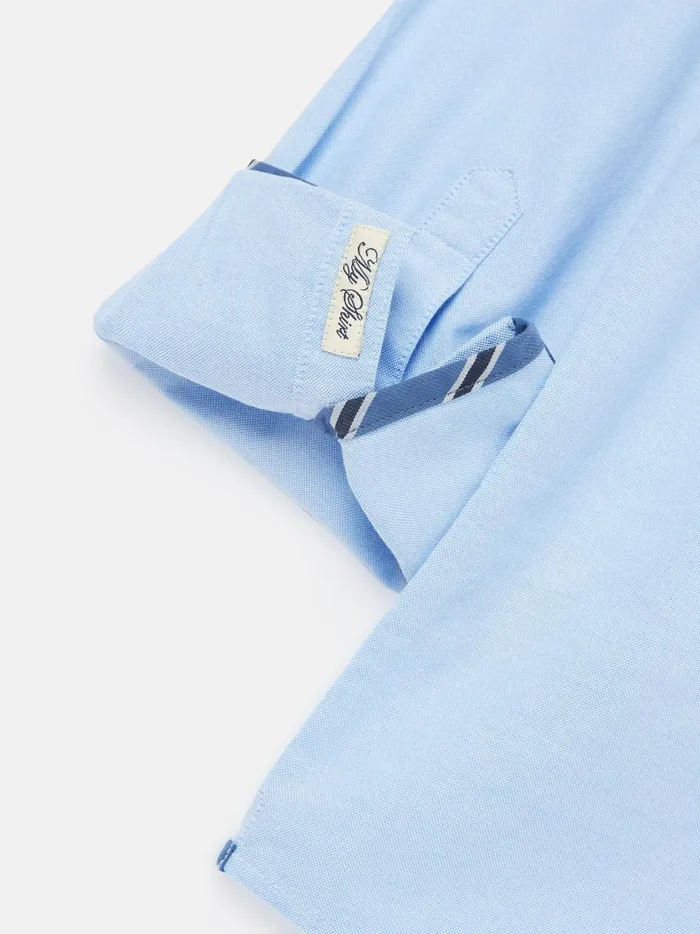 Joules Shirts Men Blue Classic Fit Cotton Shirt