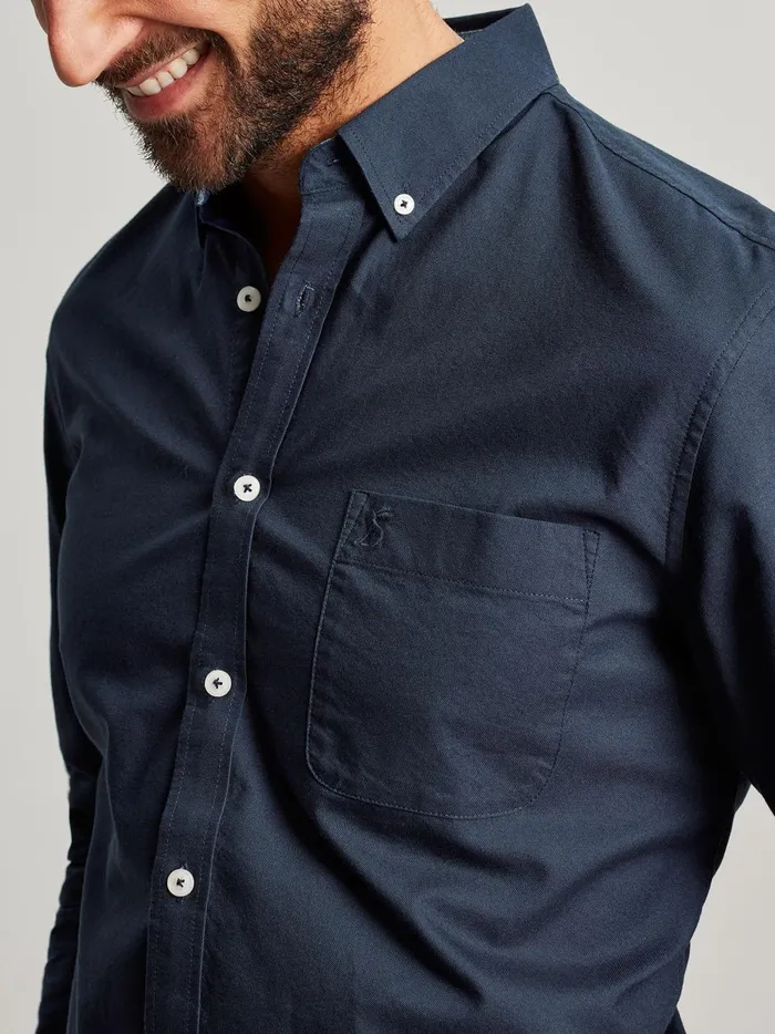 Joules Shirts Men Navy Long Sleeve Shirt
