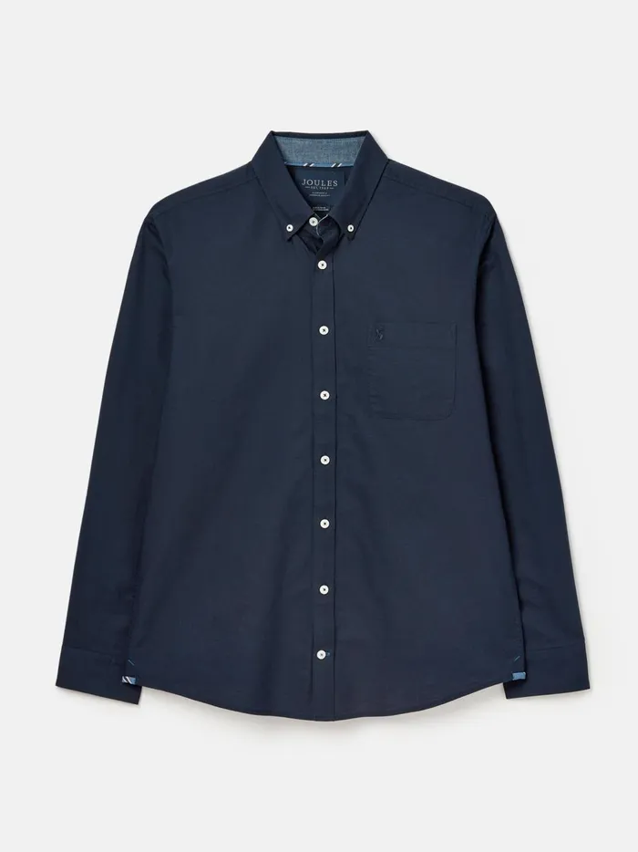 Joules Shirts Men Navy Long Sleeve Shirt