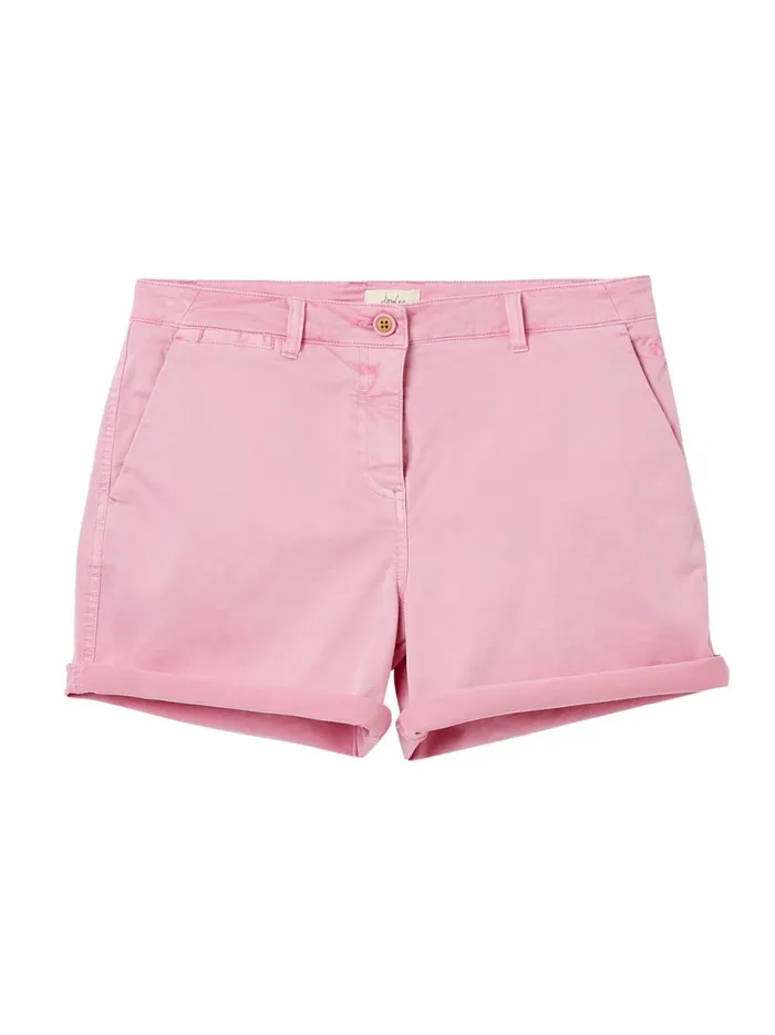 Joules Shorts and Skirts Women Pink Cruise Mid Thigh Length Chino Shorts