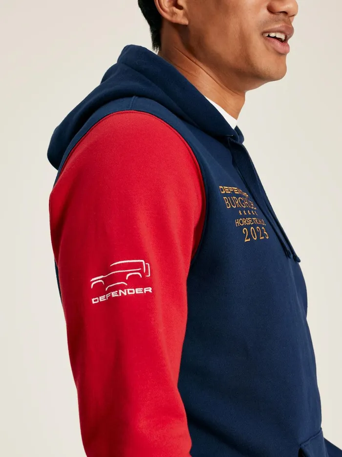 Joules Sweatshirts and Hoodies Men Navy Blue Hooded Sweatshirt