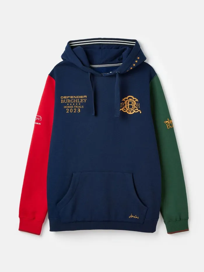 Joules Sweatshirts and Hoodies Men Navy Blue Hooded Sweatshirt
