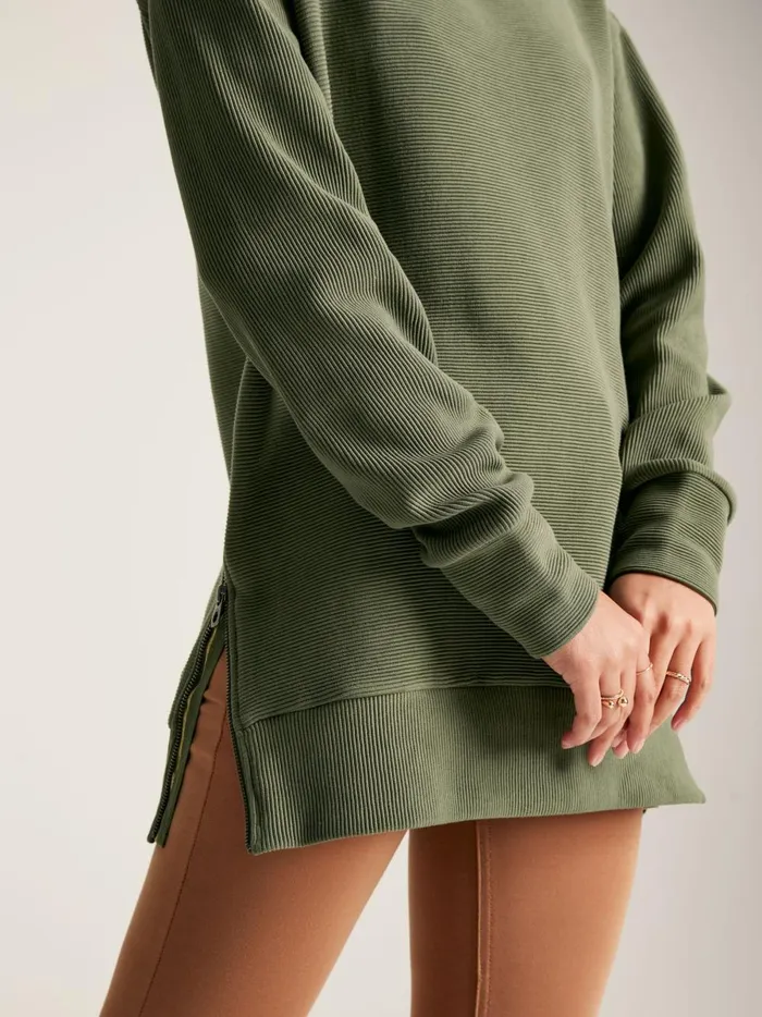 Joules Sweatshirts and Hoodies Women Green Cowl Neck Sweatshirt