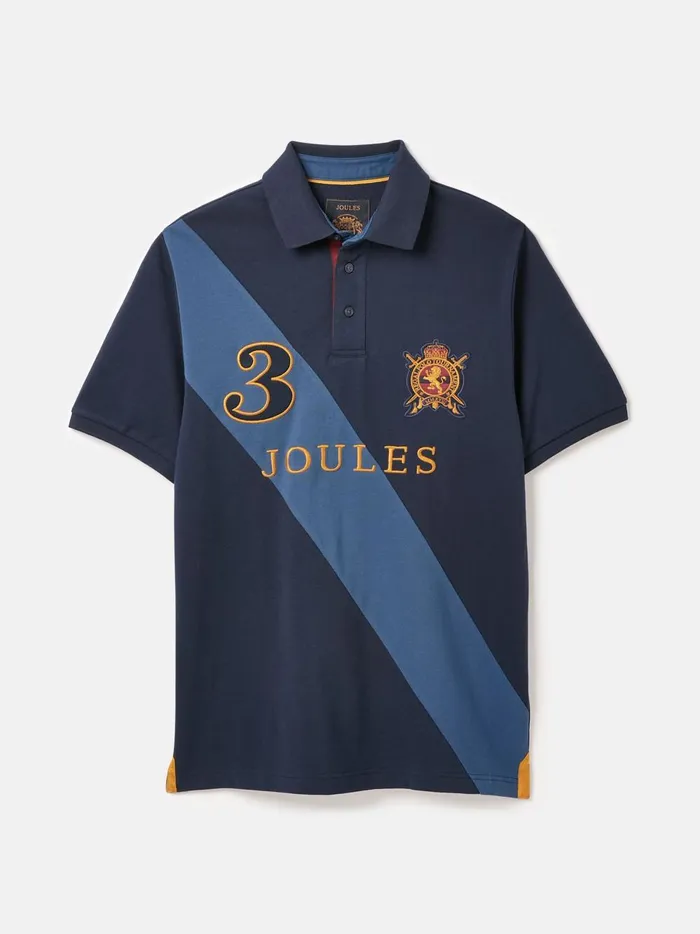 Joules Tops and Tshirts Men Navy Classic Fit Polo Shirt