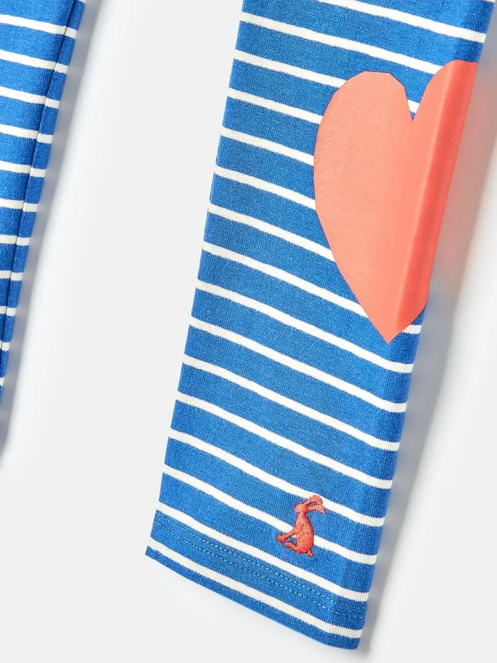 Joules Trousers and Leggings Girls BlueWhite Outlet Legging