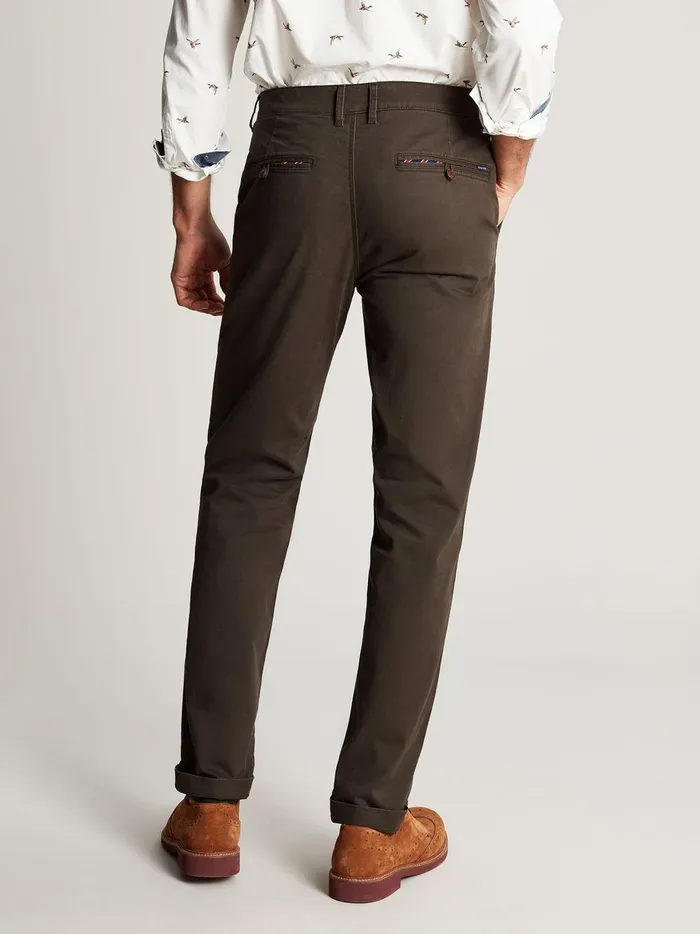 Joules Trousers Men Khaki Slim Fit Chinos