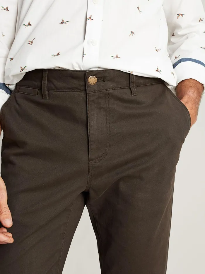 Joules Trousers Men Khaki Slim Fit Chinos