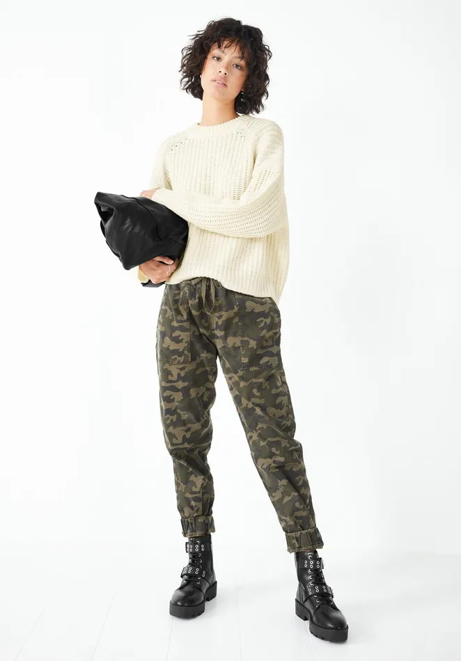 Jumpers and Cardigans Women Hush Emerson Chunky Jumper Ecru