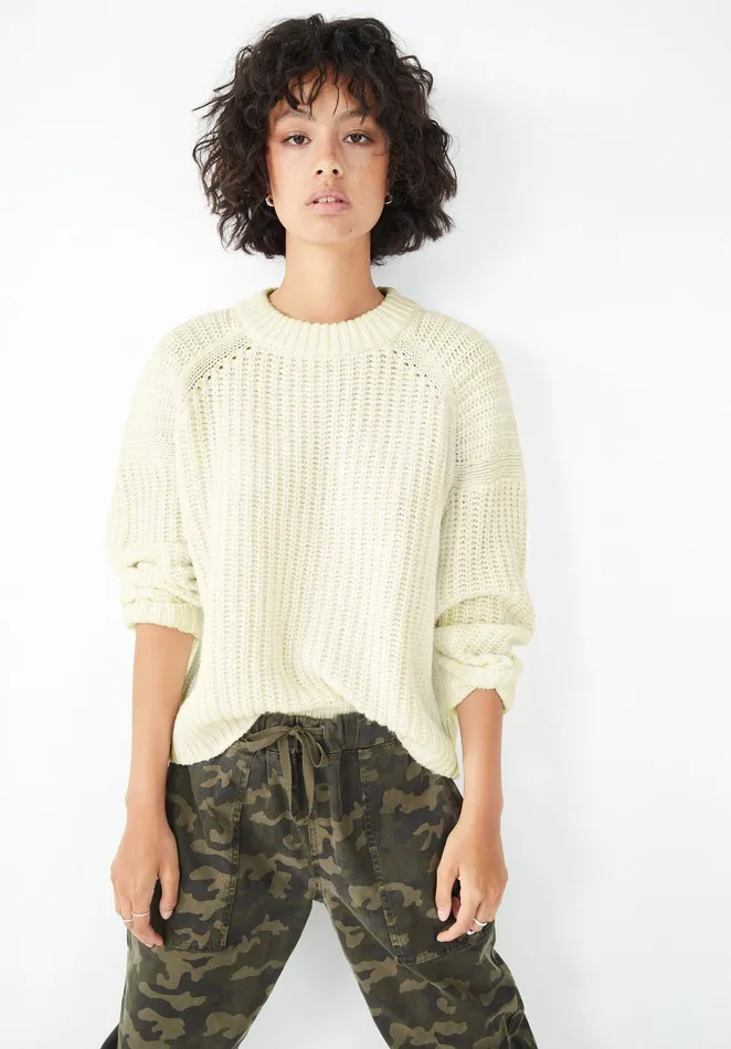 Jumpers and Cardigans Women Hush Emerson Chunky Jumper Ecru