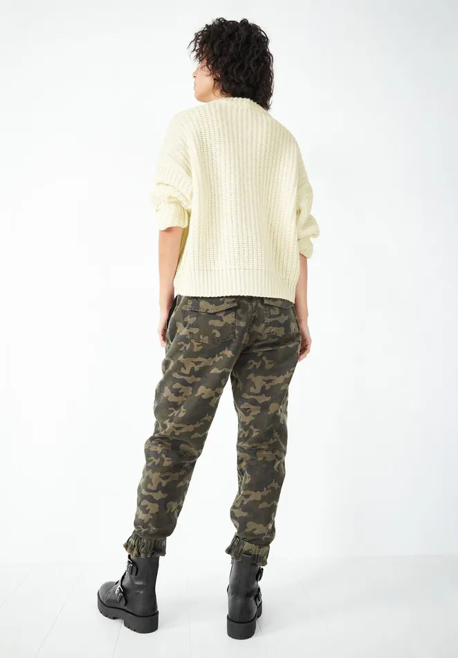 Jumpers and Cardigans Women Hush Emerson Chunky Jumper Ecru