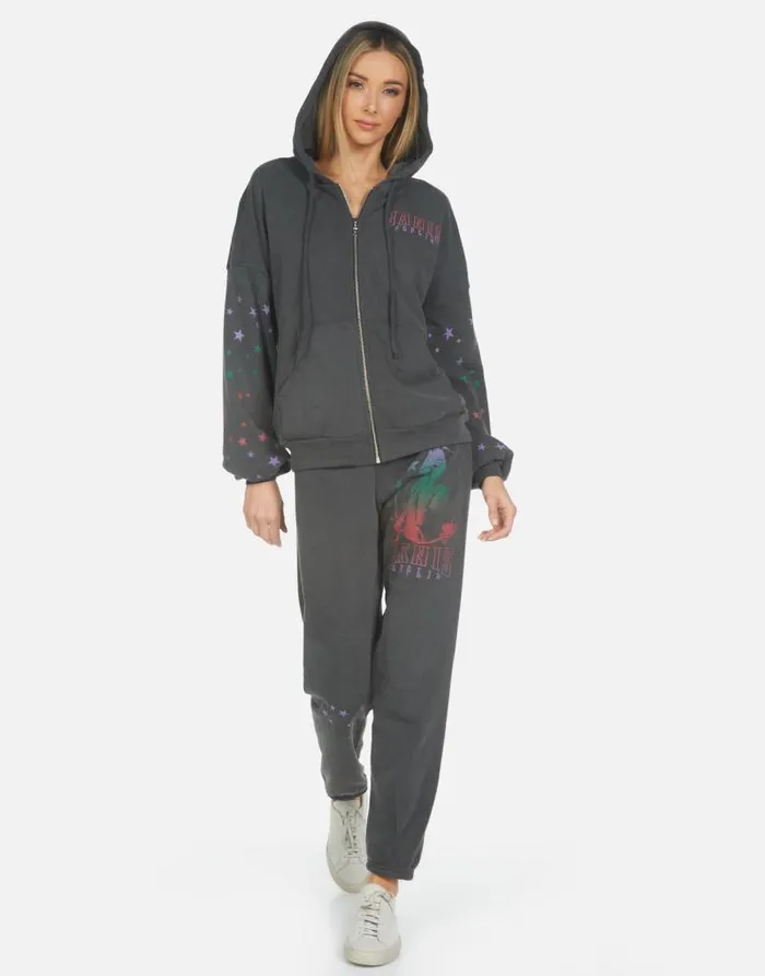 Kaliyah Janis Joplin Pigment Black Women Lauren Moshi Hoodies