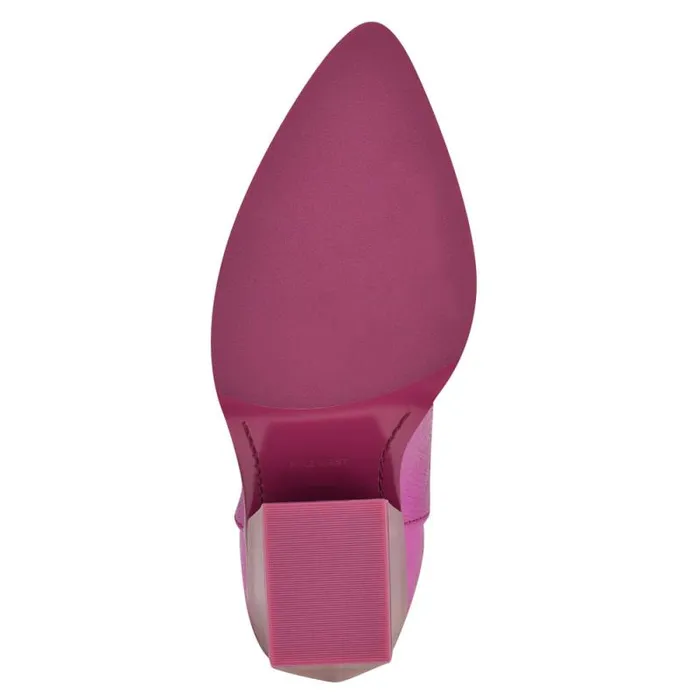 Keeks Western Boot Metallic Pink Women Nine West Boots and Booties Keeks Western Boot Metallic Pink Women Nine West Boots and Booties