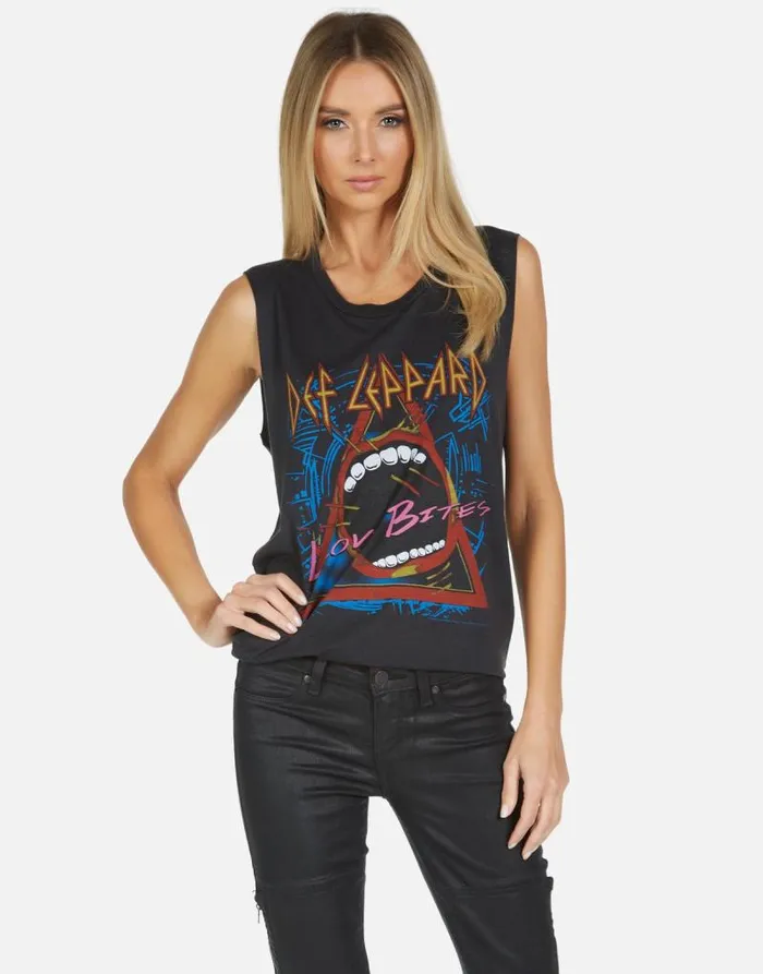 Kel Love Bites Onyx Women Lauren Moshi Tanks