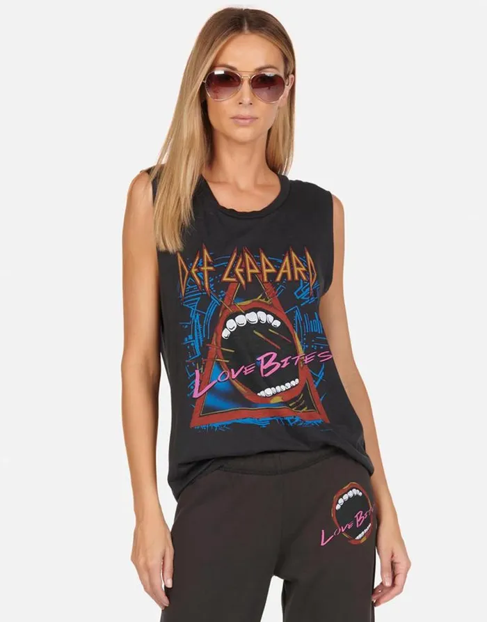 Kel Love Bites Onyx Women Lauren Moshi Tanks