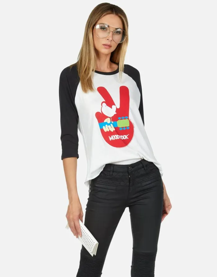 Kenya Woodstock Peace Milkonyx Women Lauren Moshi Short Sleeve