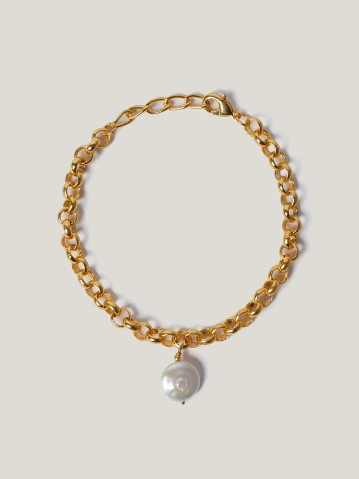 Keshi Pearl Bracelet Pearl Women Jigsaw Party