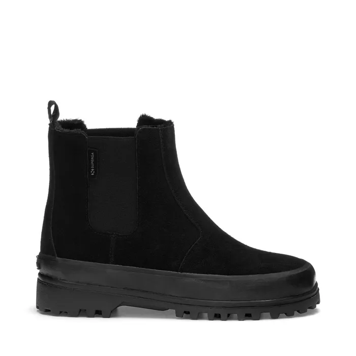Kids Ankle Boots Kid Unisex 2665 KIDS ALPINA SUEDE Beatle TOTAL BLACK Superga Ankle Boots Kids Ankle Boots Kid Unisex 2665 KIDS ALPINA SUEDE Beatle TOTAL BLACK Superga Ankle Boots
