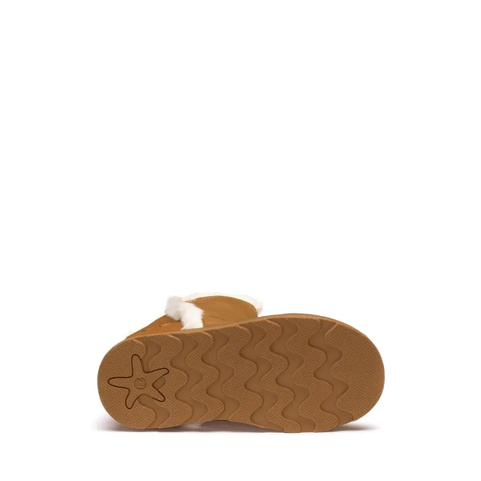 Kids Boots Girl 4033 KIDS SYNTHETIC MATERIAL Boot BROWN BRONZE Superga Children