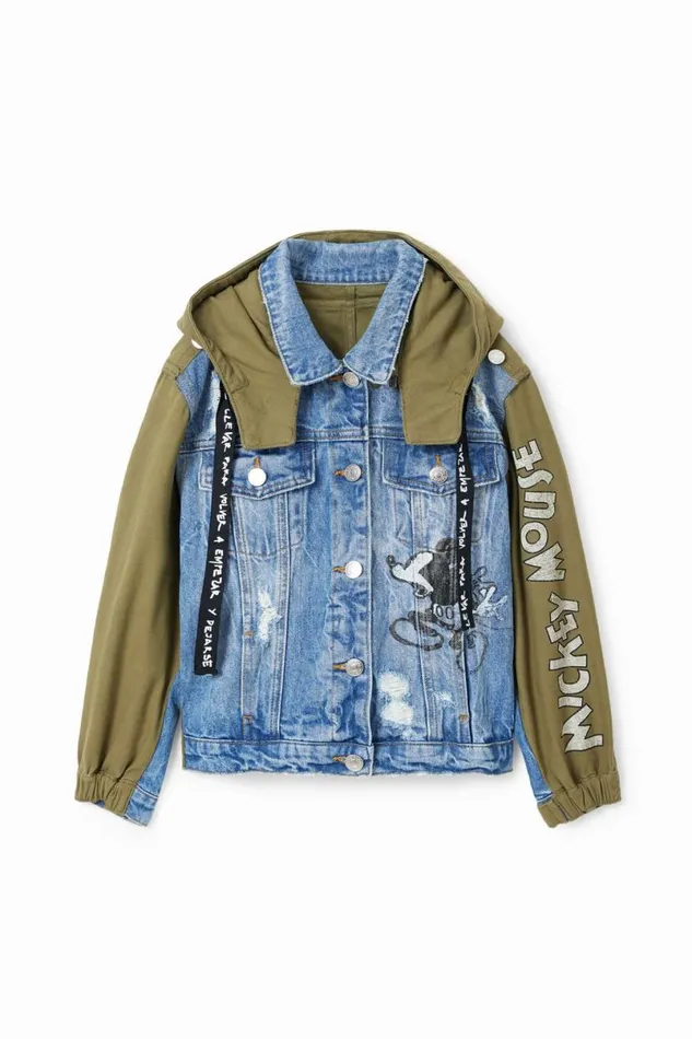 Kids Coats And Jackets Desigual Disney039s Mickey Mouse Parka Jacket