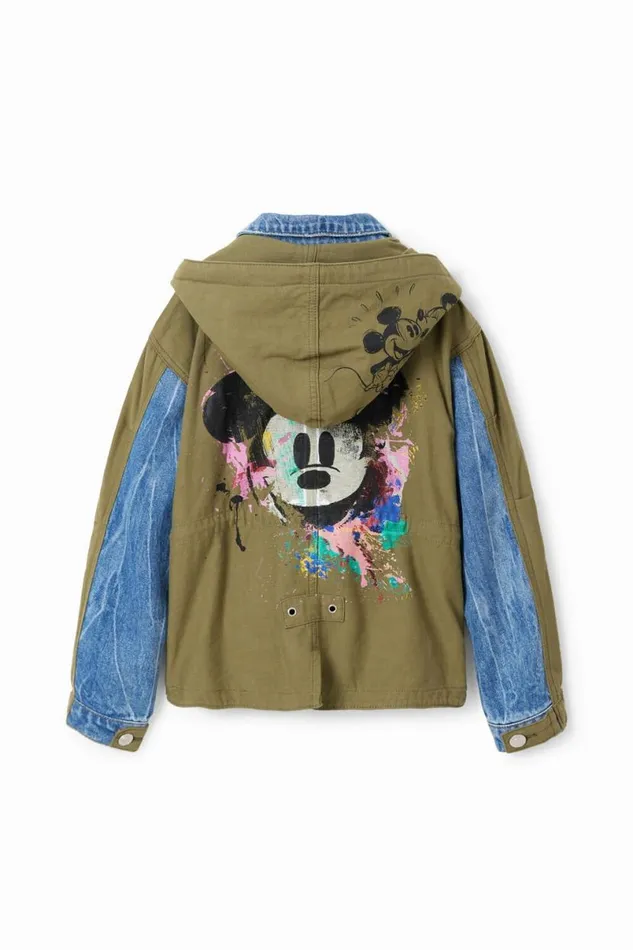 Kids Coats And Jackets Desigual Disney039s Mickey Mouse Parka Jacket