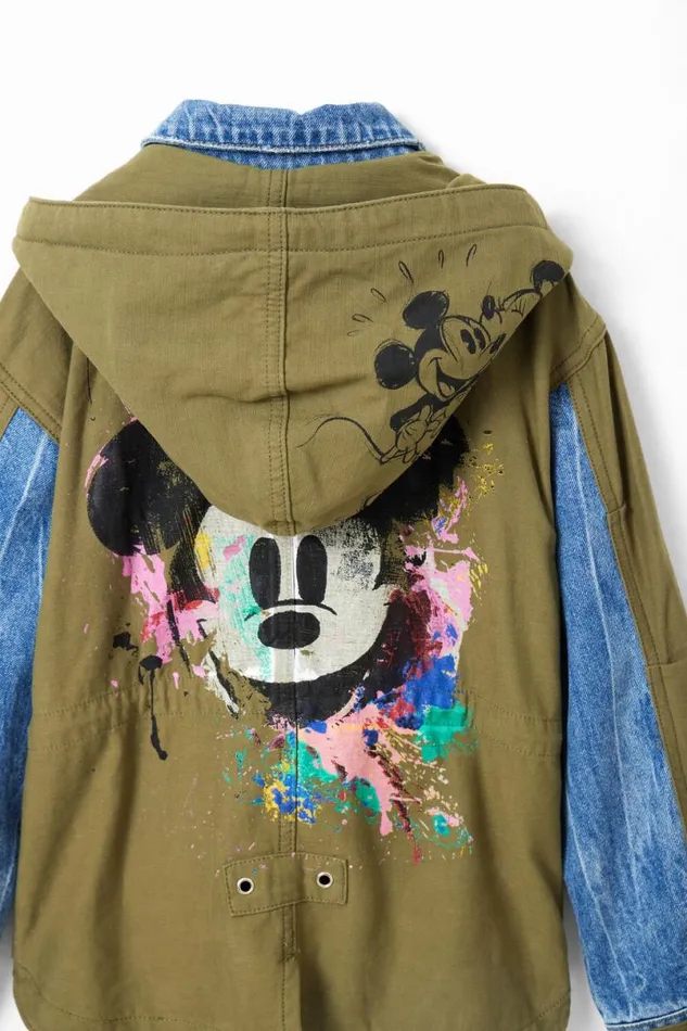 Kids Coats And Jackets Desigual Disney039s Mickey Mouse Parka Jacket
