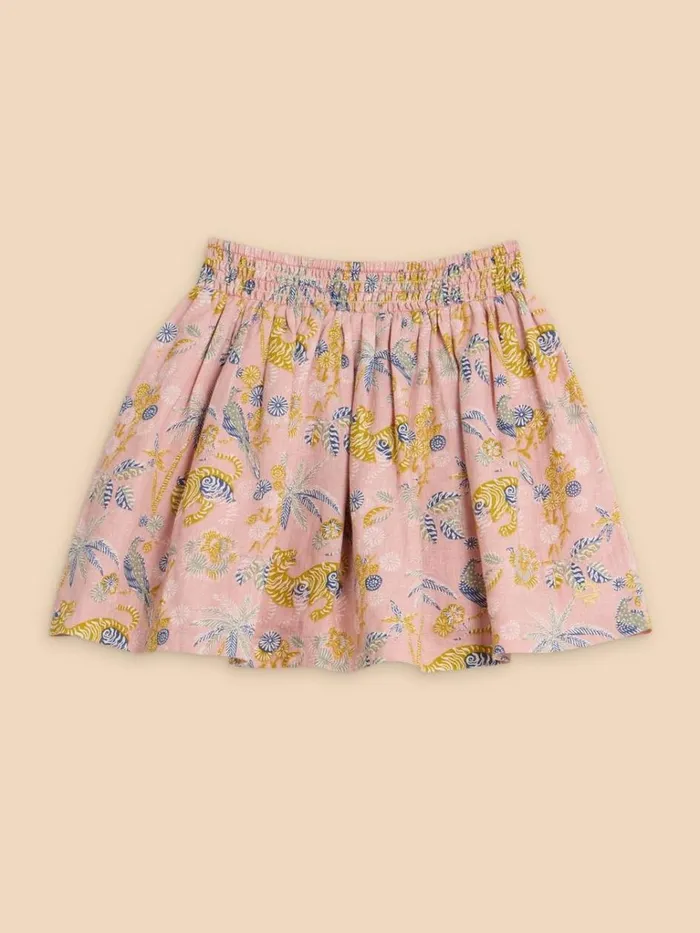 Kids DRESSES and SKIRTS White Stuff Printed Woven Skirt Pink Multi Kids DRESSES and SKIRTS White Stuff Printed Woven Skirt Pink Multi