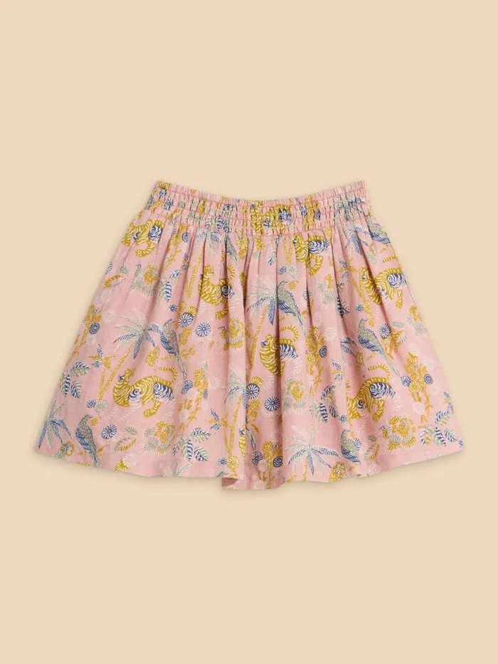 Kids DRESSES and SKIRTS White Stuff Printed Woven Skirt Pink Multi Kids DRESSES and SKIRTS White Stuff Printed Woven Skirt Pink Multi
