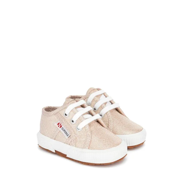 Kids Girl 2750LAMEB Sneaker ROSE PLATINUM Superga Baby Steps