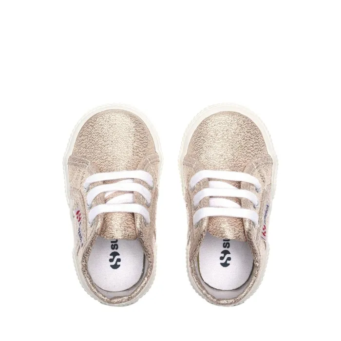 Kids Girl 2750LAMEB Sneaker ROSE PLATINUM Superga Baby Steps