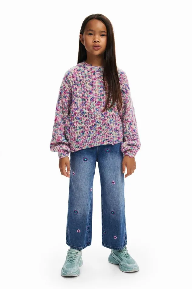 Kids Jumpers And Sweatshirts Desigual Kaleidoscope Sweater